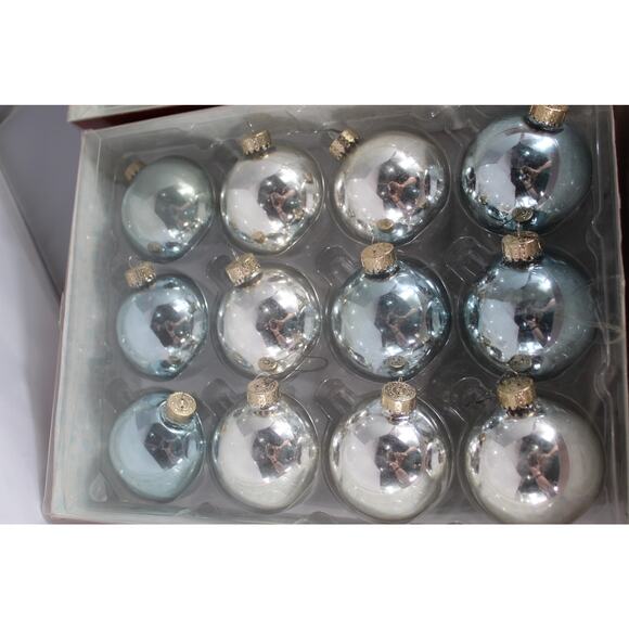 Martha Stewart Collection Christmas tree ball decoration lot of 75 ornaments - Picture 4 of 16